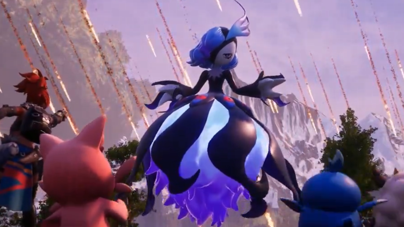 Palworld's first new raid boss is an evil Goth girl, coming soon
