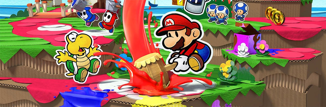 Paper Mario: Color Splash Wii U Review: Flinging Hue, Throwing Shade