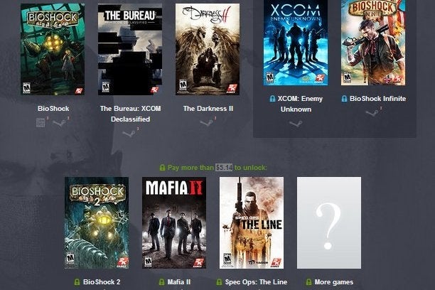 Pay what you want for The Bureau: XCOM Declassified, The Darkness 2 and BioShock