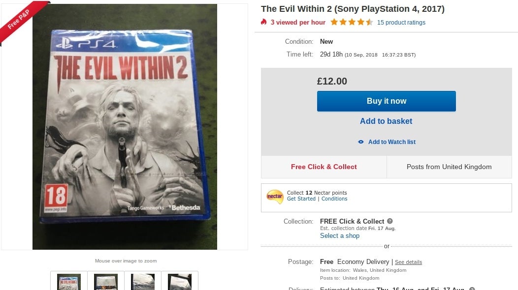 Bethesda defends its legal threat against a man who tried to resell a "new", sealed copy of The Evil Within 2 on Amazon Marketplace