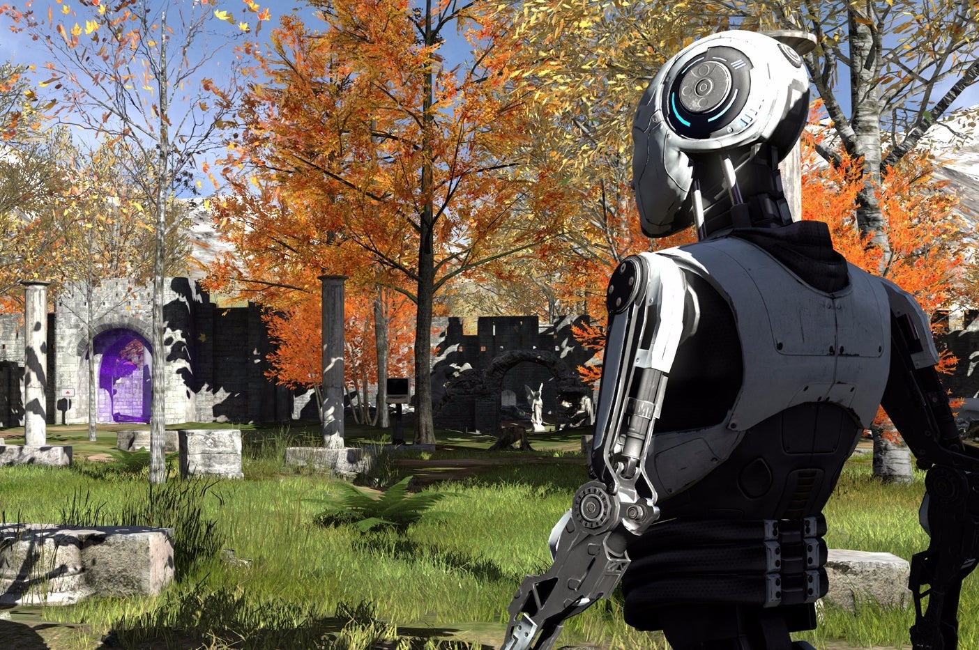 Croteam's philosophical puzzler The Talos Principle is now available in VR