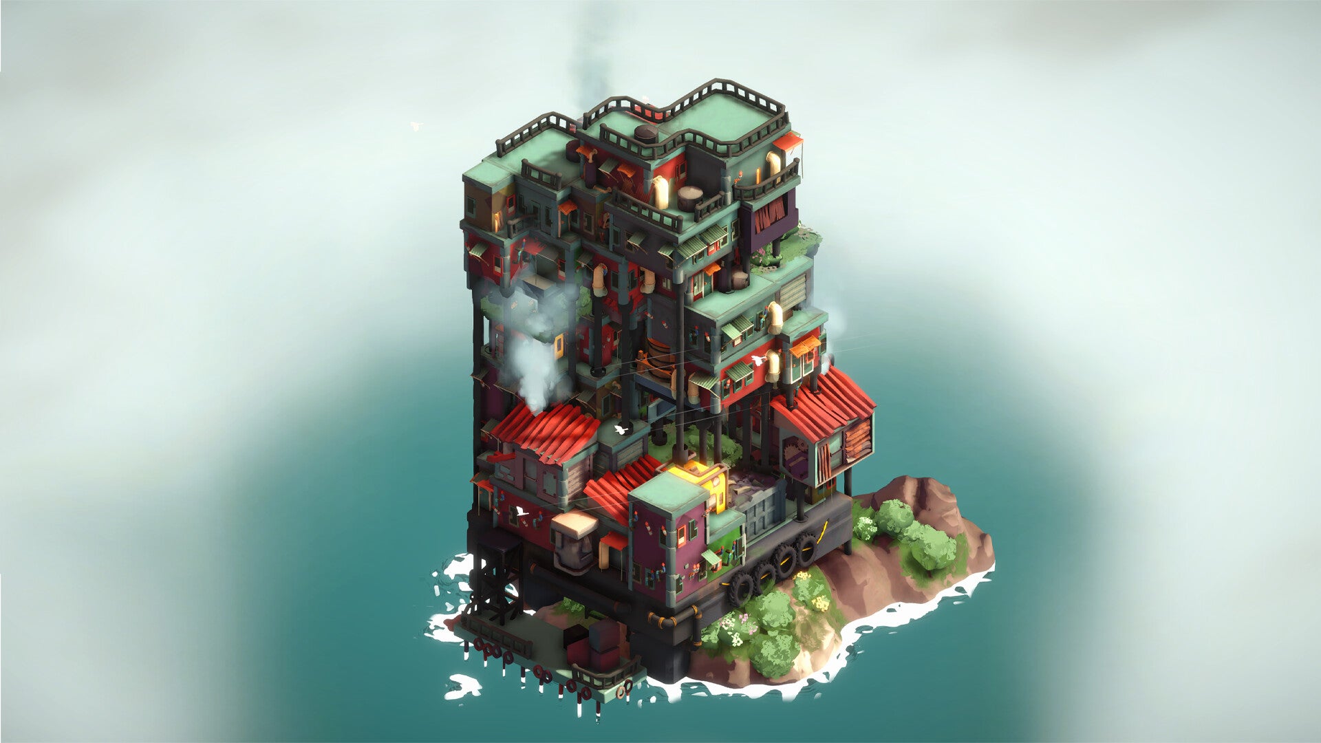 This micro citybuilder is a high rise delight