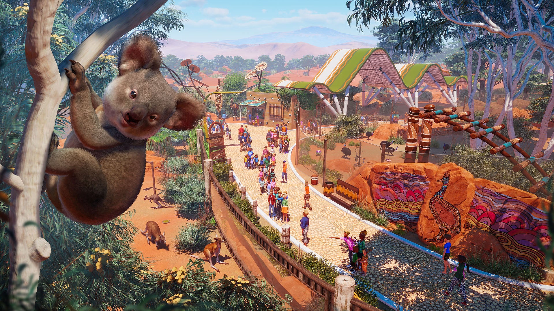 Planet Zoo goes to a land down under next week