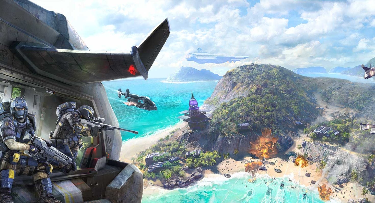 PlanetSide 2's new continent is finally in the works