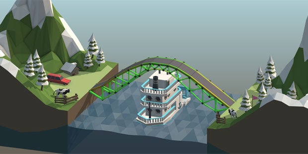 Poly Bridge: Just Starting Out With Stresses And Strains