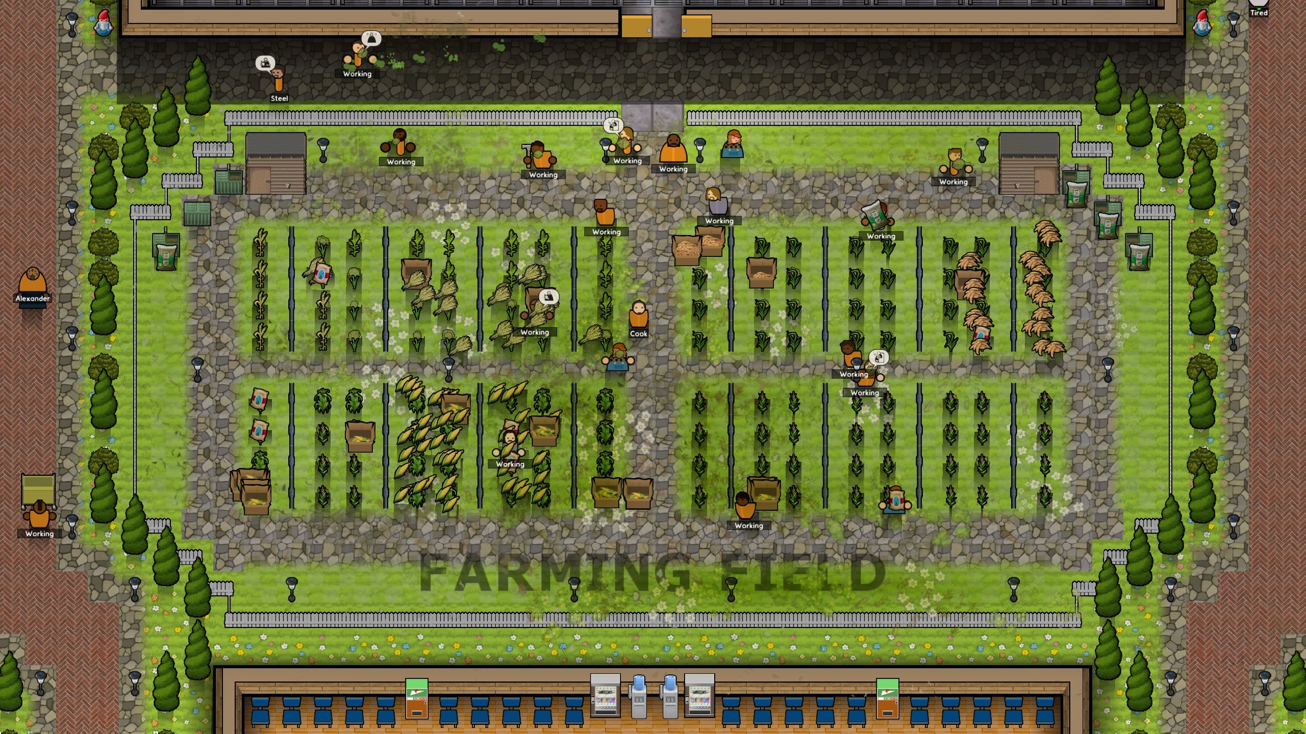 Prison Architect Going Green adds farming and illicit "herbs"