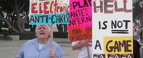 Religious group forms protest over Dante's Inferno