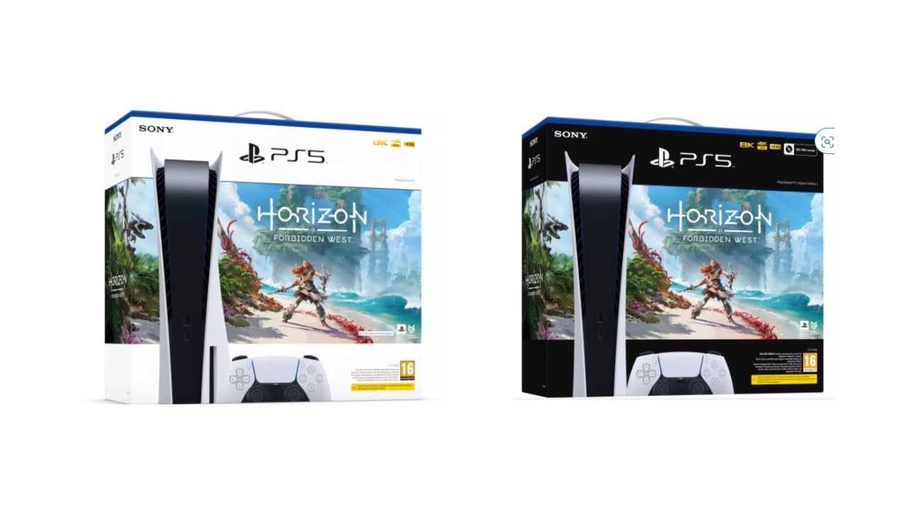 Sony releases first PS5 bundle with Horizon Forbidden West