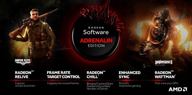 AMD launches Radeon Software Adrenalin Edition update