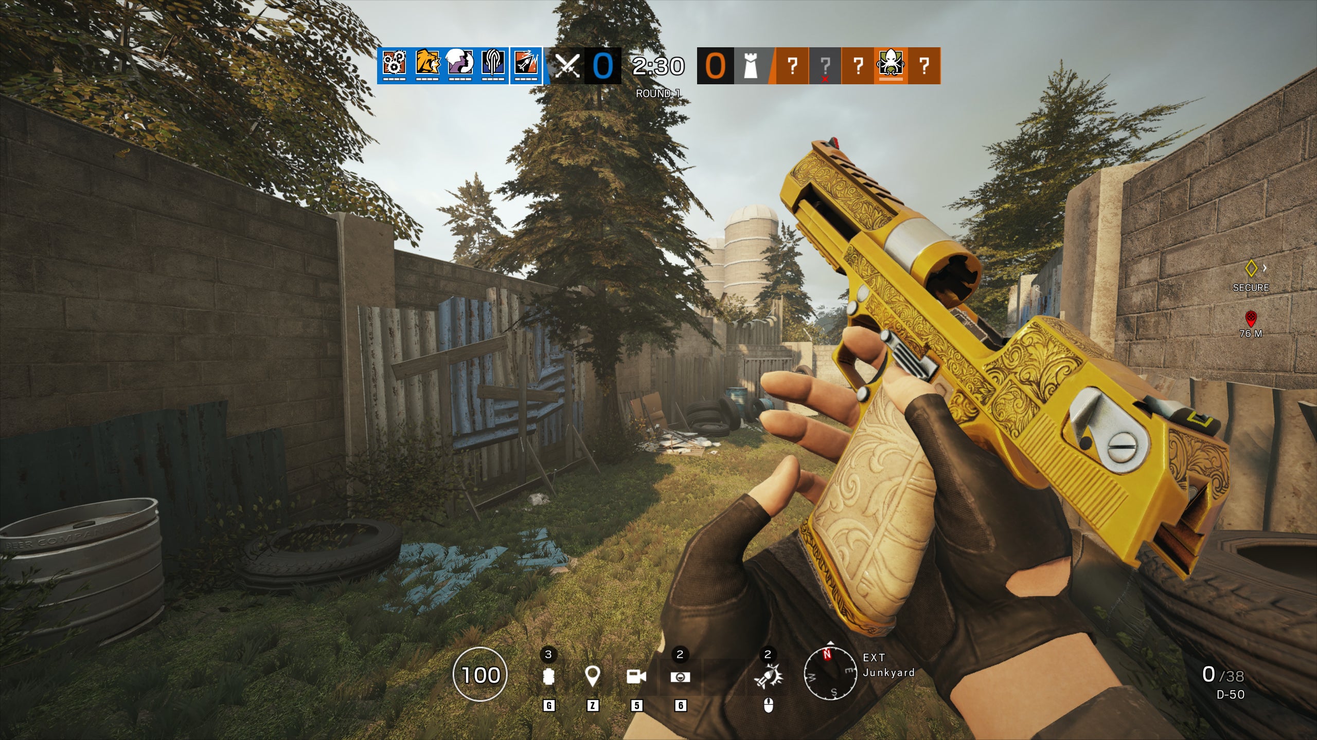 Rainbow Six Siege adds new Golden Gun arcade mode