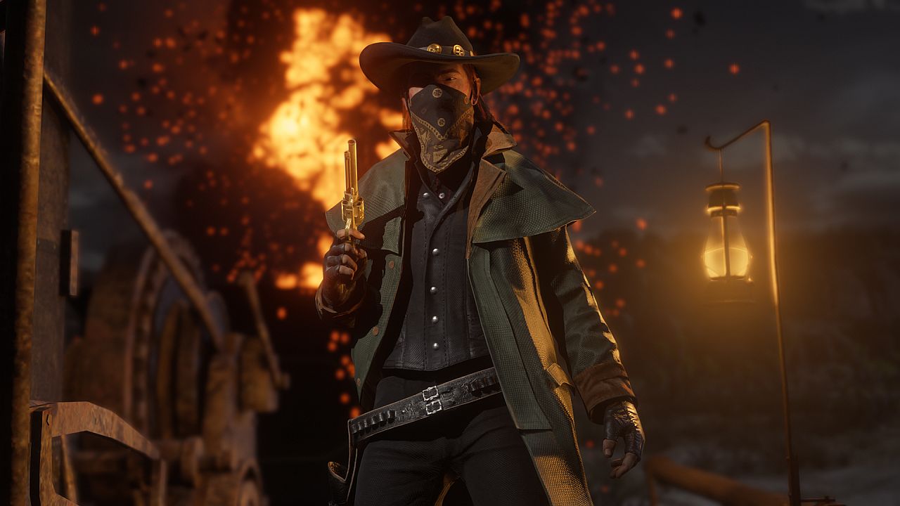 Red Dead Online players can collect the bounty on a train robber this week