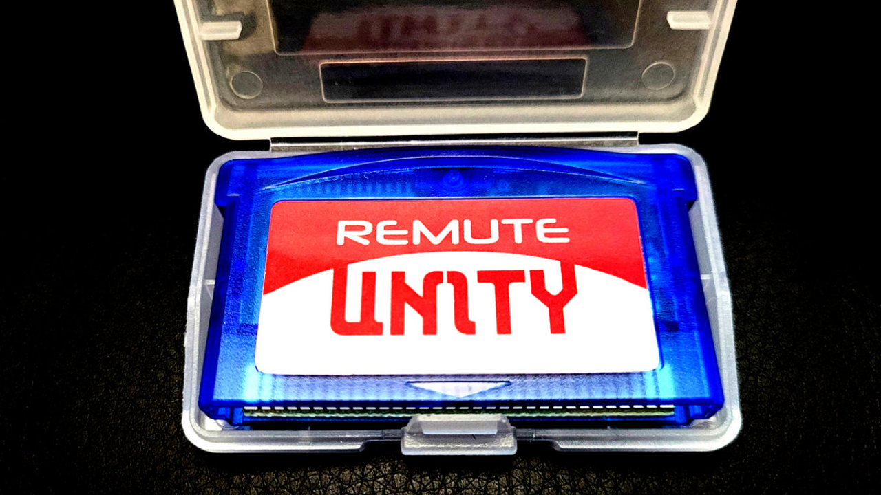 Here's a new German techno album running on a Game Boy Advance