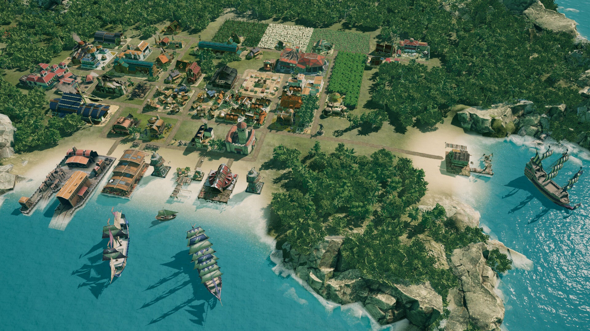 Republic Of Pirates is a more relaxed Anno-style city builder, out today with a demo