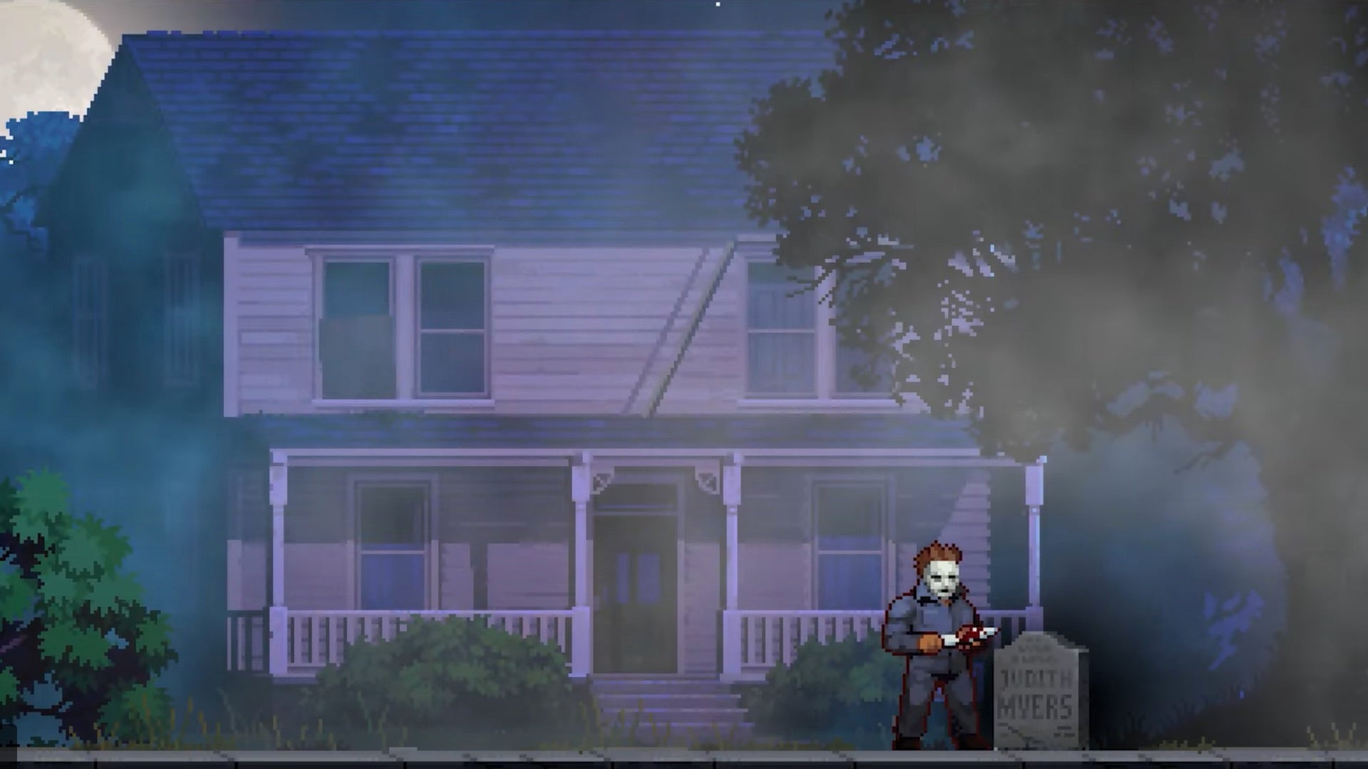 Ash vs Evil Dead and John Carpenter's Halloween being turned into 16-bit-style platformers