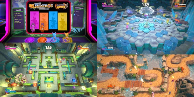 Yooka-Laylee's Retrox Arcade multiplayer
