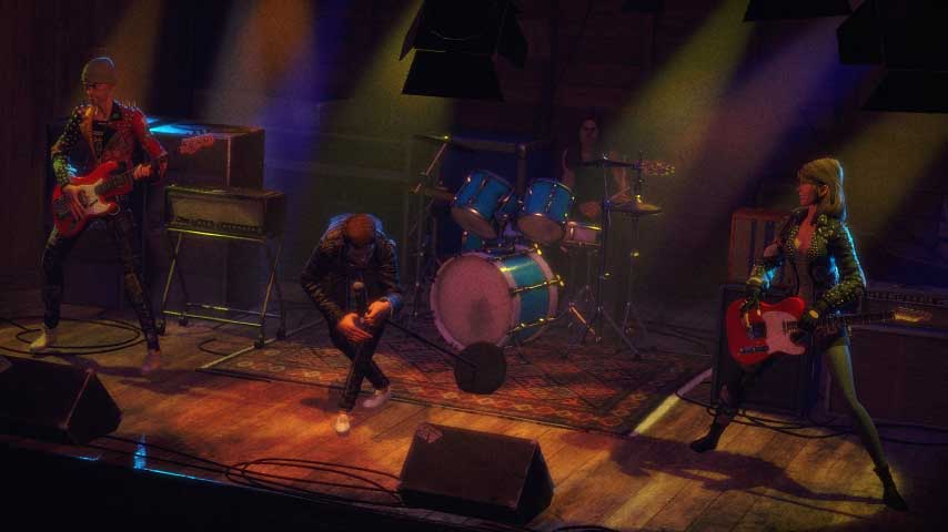 Rock Band 4 has count-ins, drum fills and vocal harmonies