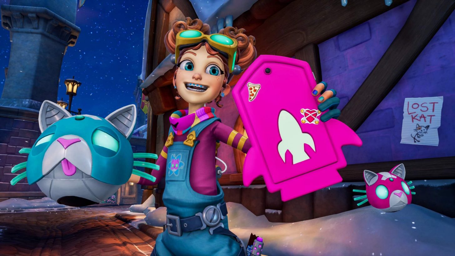 Rocket Arena's first season adds dorky dimension-hopper Flux