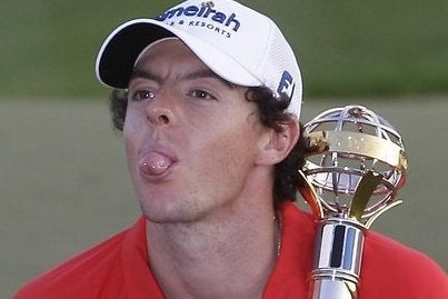 Rory McIlroy PGA Tour takes UK chart top spot
