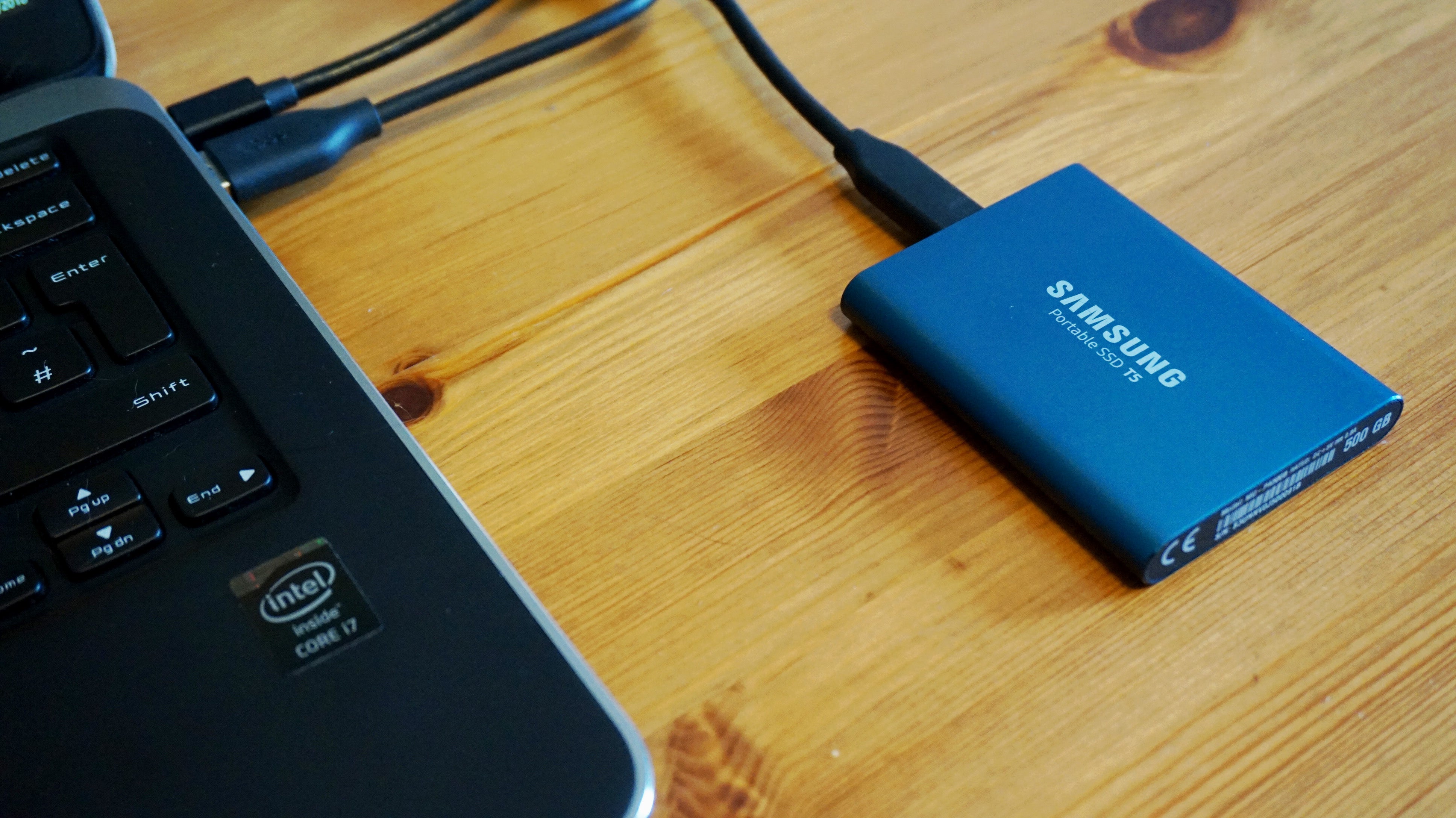 Samsung's fast T5 portable SSD is down to £55 for 500GB