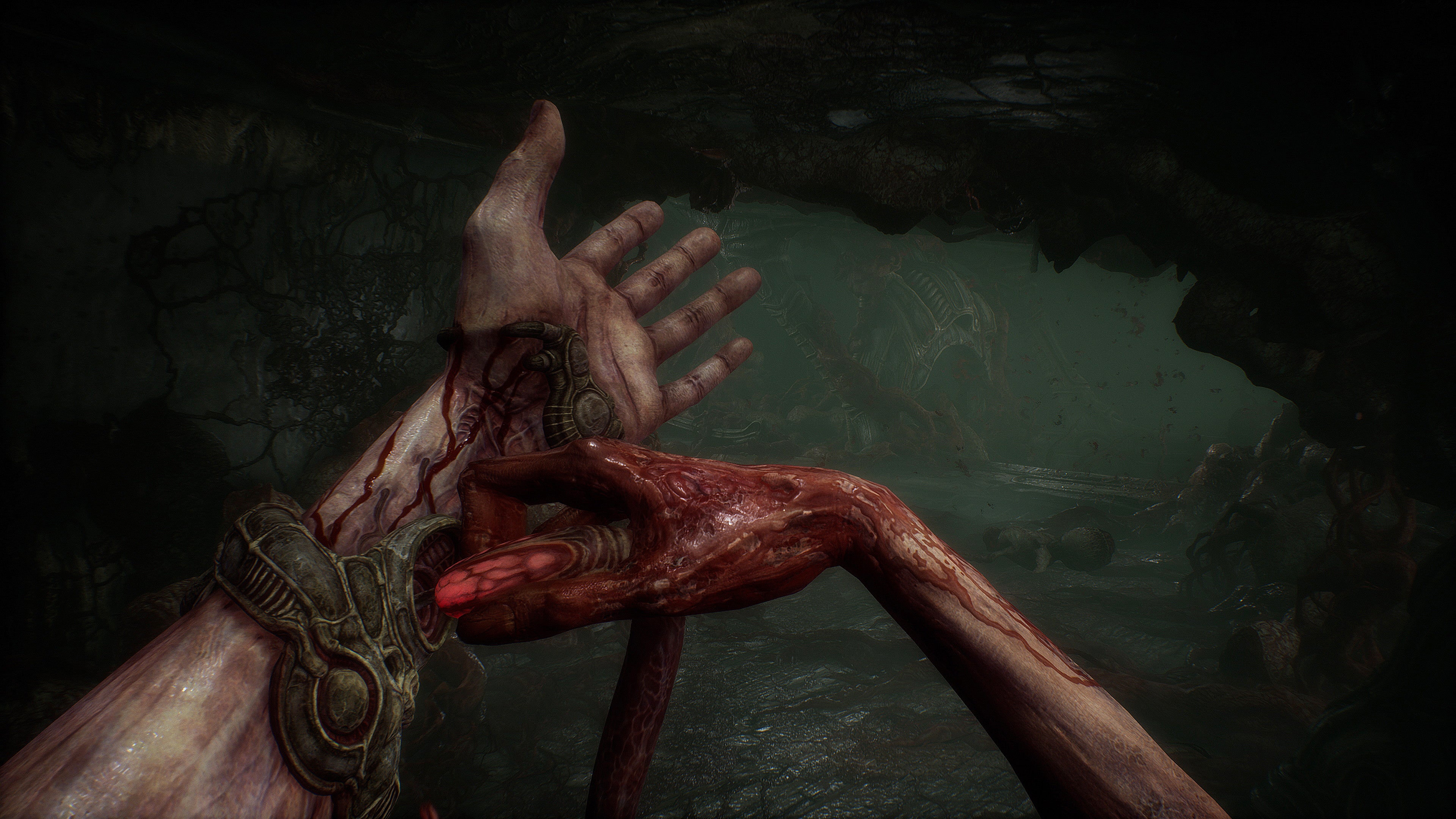 Scorn's Gigeresque meat hell will finally envelope you this October