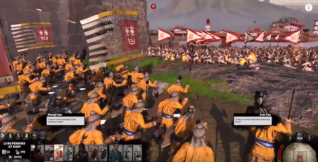 Check out the first footage of Total War: Three Kingdoms in action
