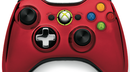 Xbox 360 limited edition chrome controllers announced