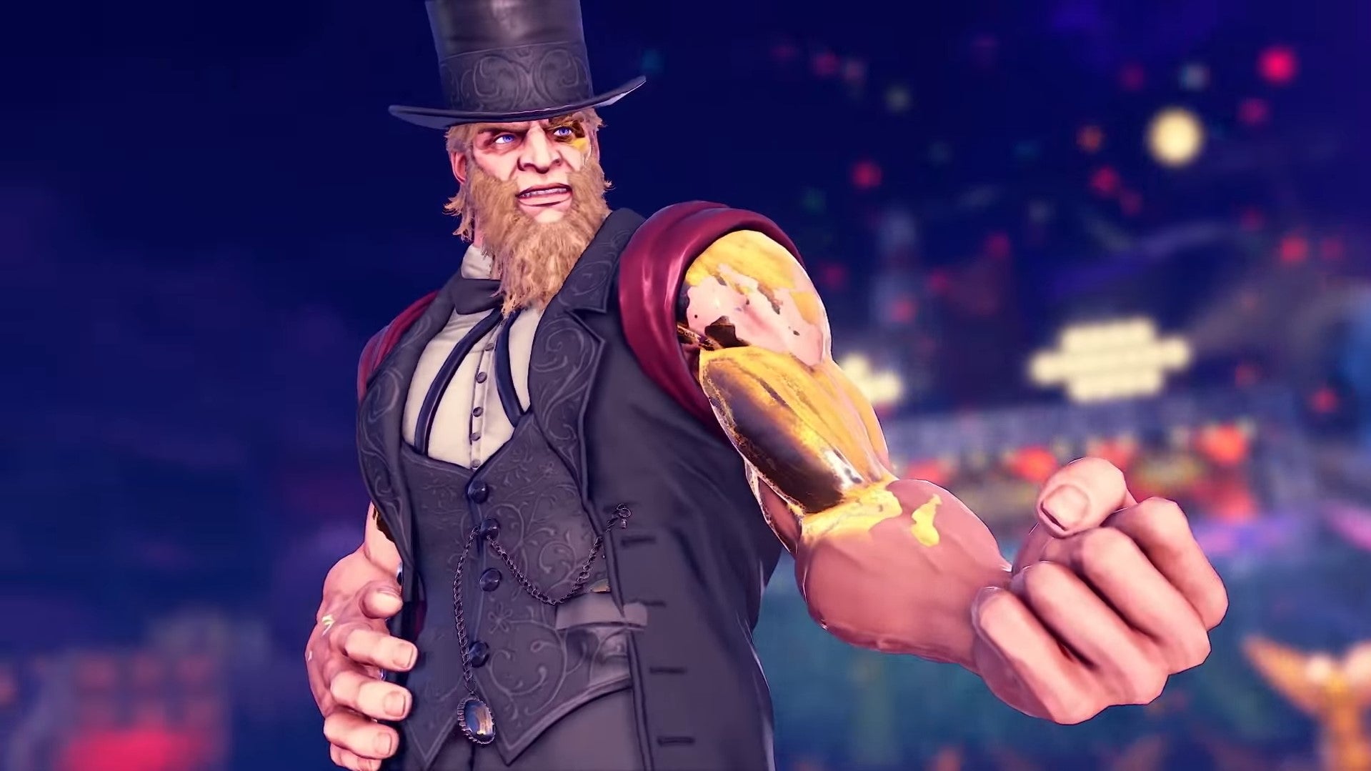 Street Fighter 5 Sagat and G released