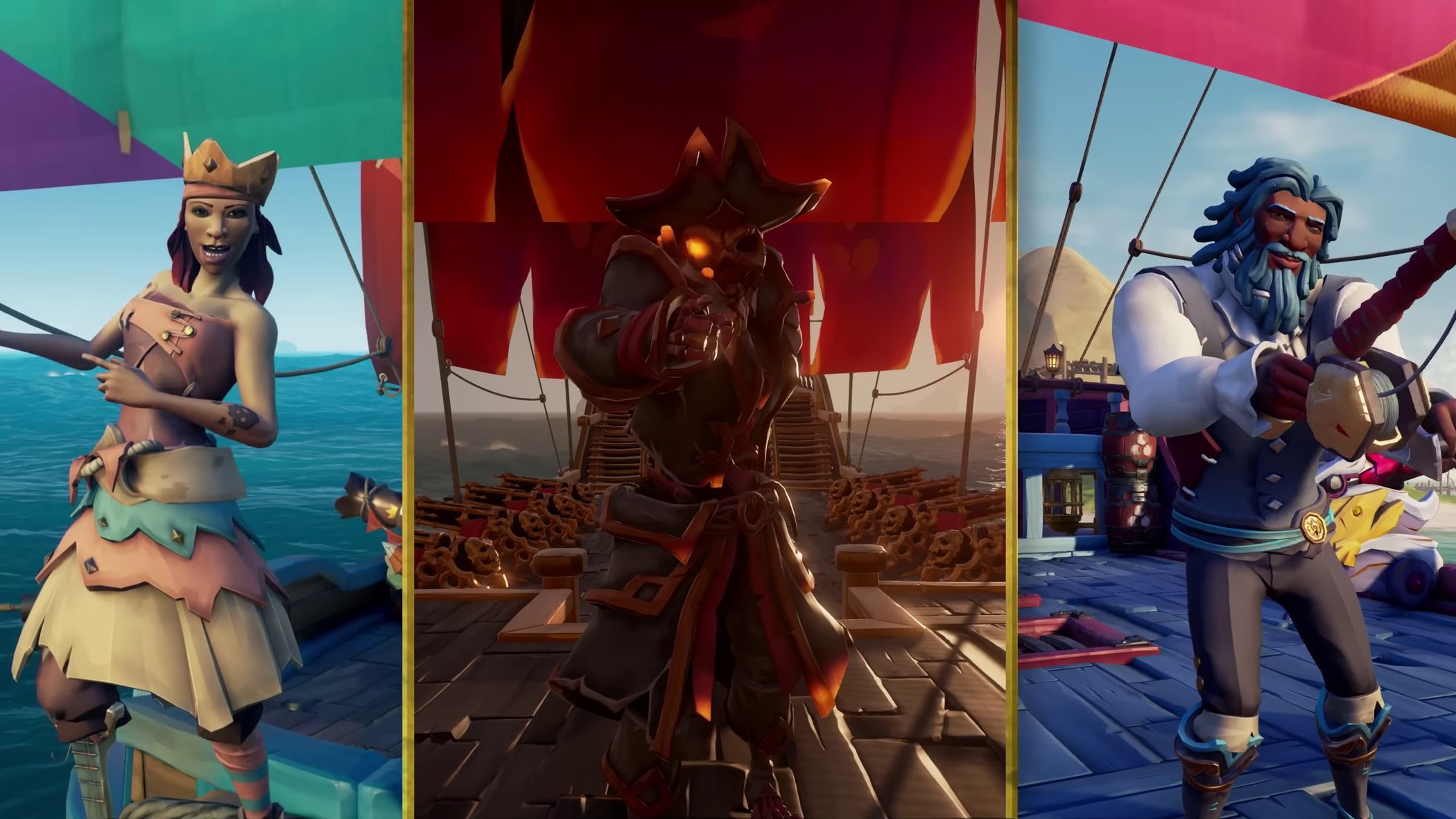 You'll finally be able to name and customise your ship in Sea Of Thieves Season Seven