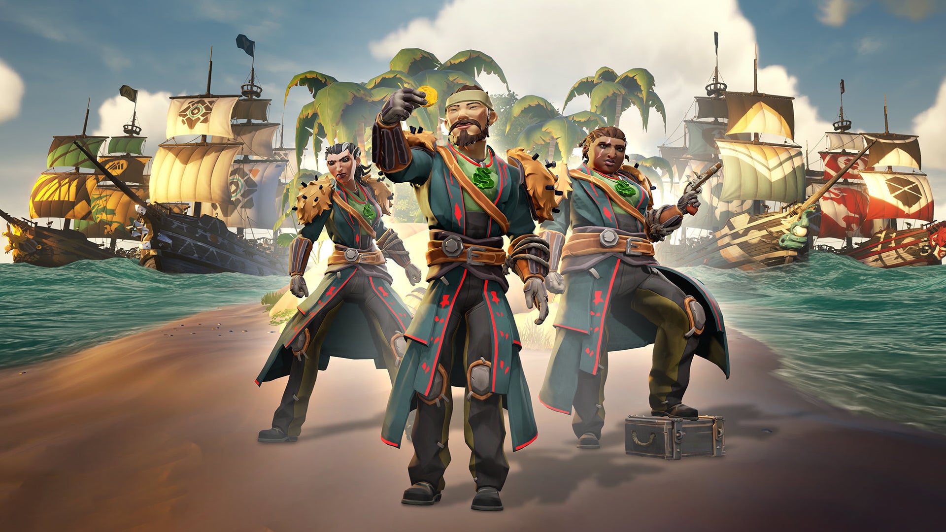 Sea of Thieves crossing over with Destiny doesn't make a lick of sense, but here it is anyway
