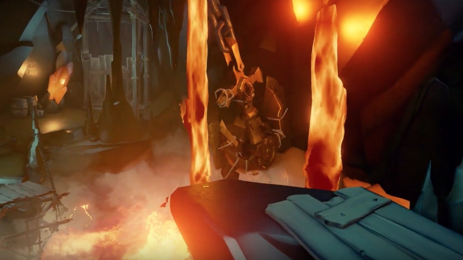 Sea of Thieves enters the trap-laden Heart of Fire in next week's big update