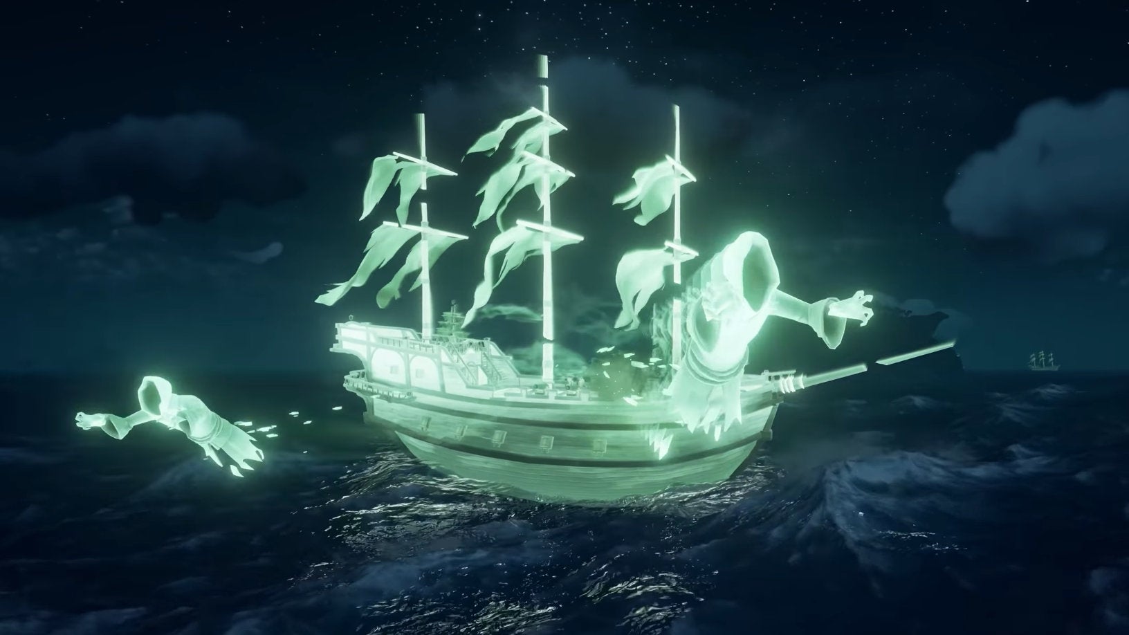 Sea Of Thieves' Haunted Shores bring ghost ships and more shanties next week