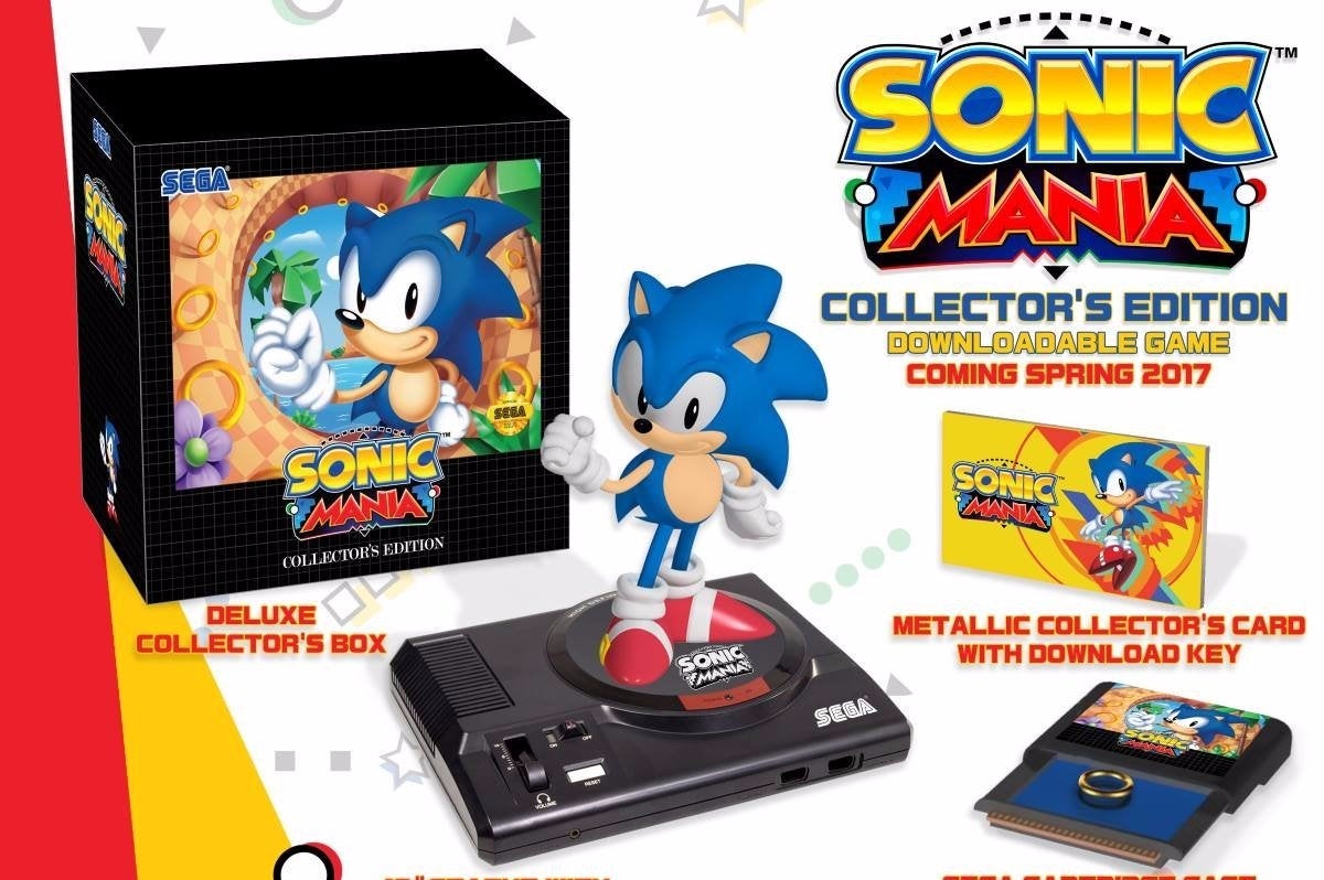 Sega's brilliant Sonic Mania Collector's Edition isn't coming to Europe