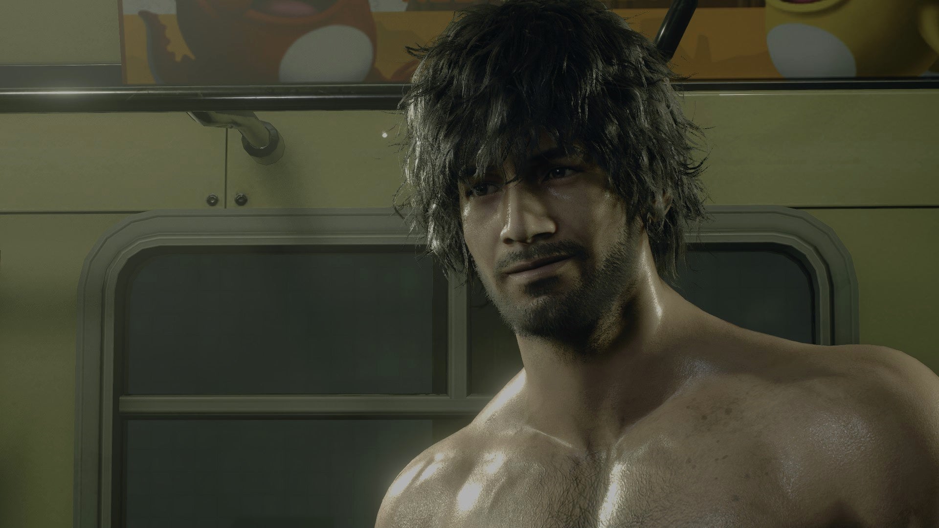 Here's a shirtless Carlos mod for Resident Evil 3