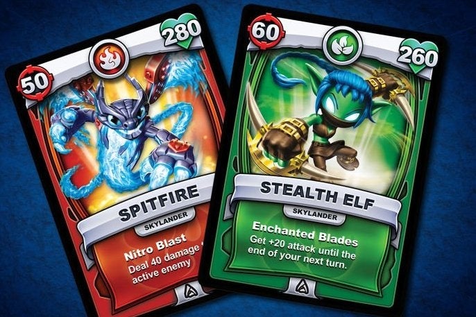 Skylanders Battlecast collectible card battler announced