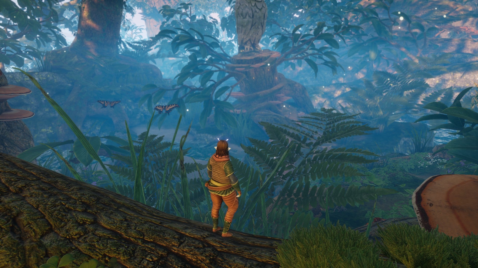 I'm having a delightful time in tiny woodland survival sim Smalland
