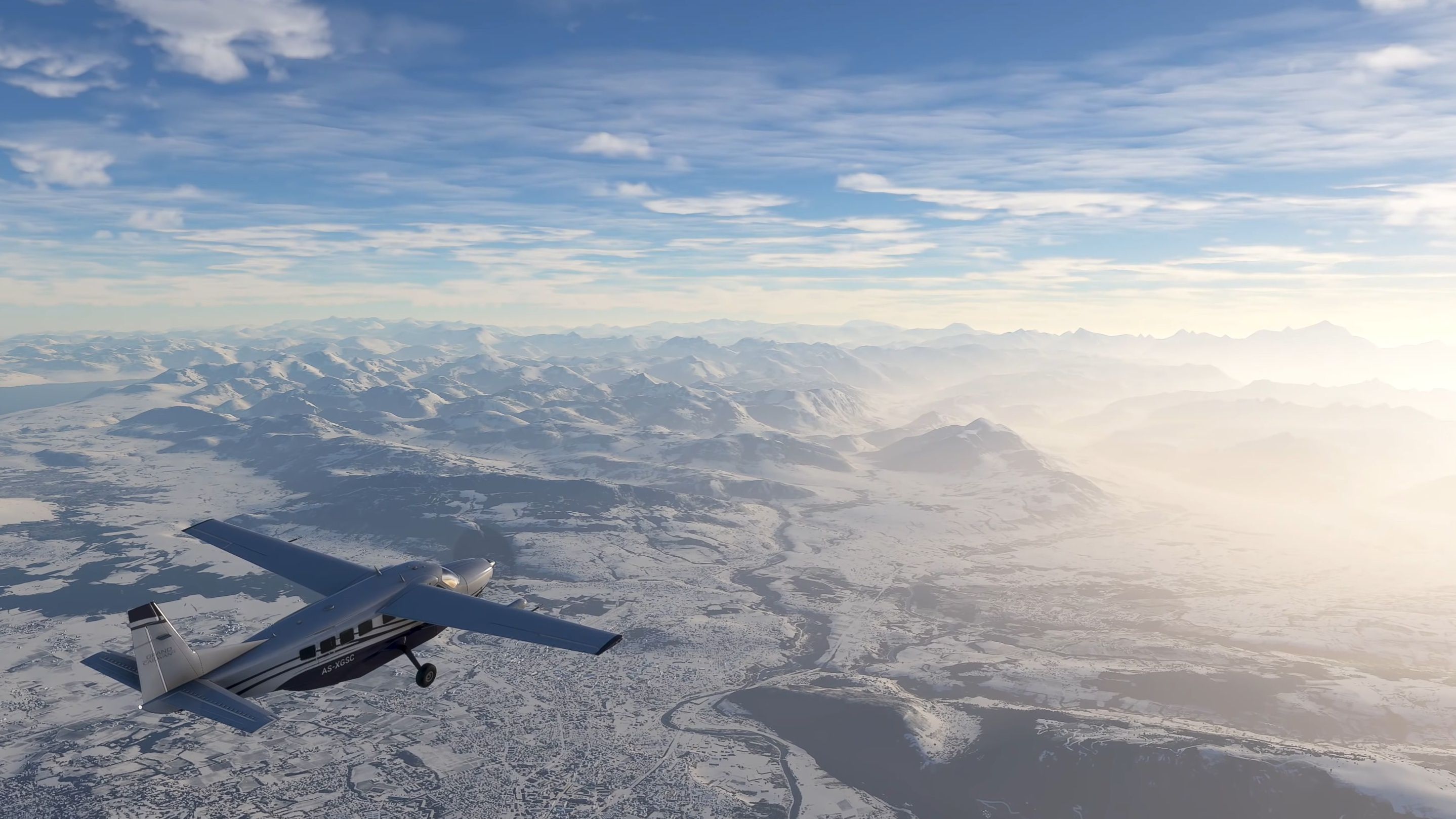Snowy new Microsoft Flight Simulator looks lovely