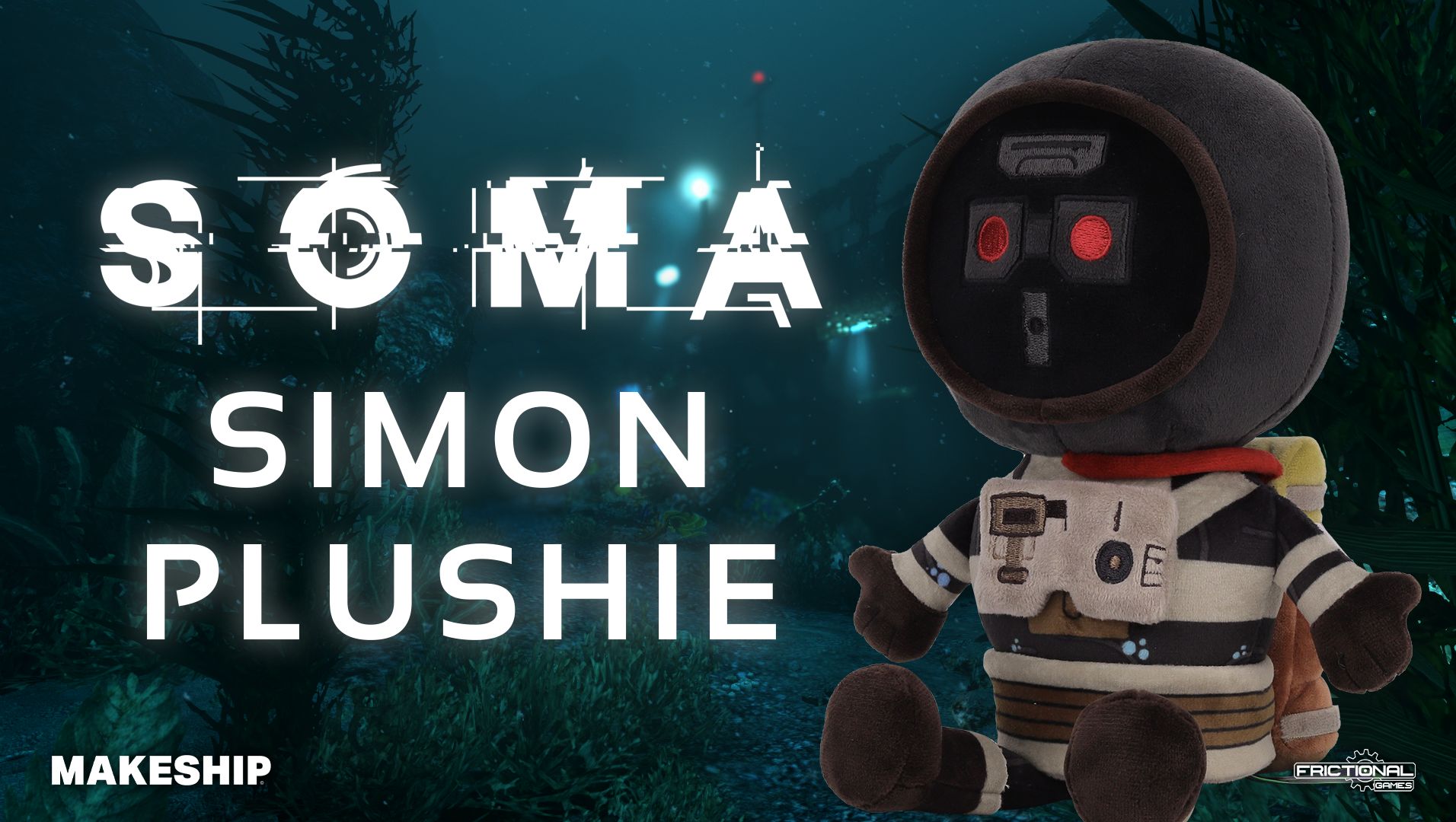 The existential dread of horror game Soma has been manifested in a plushie