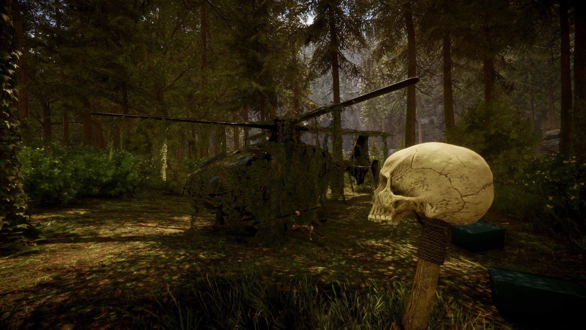 Sons of the Forest patch adds mini-boss battle, hang gliders and more
