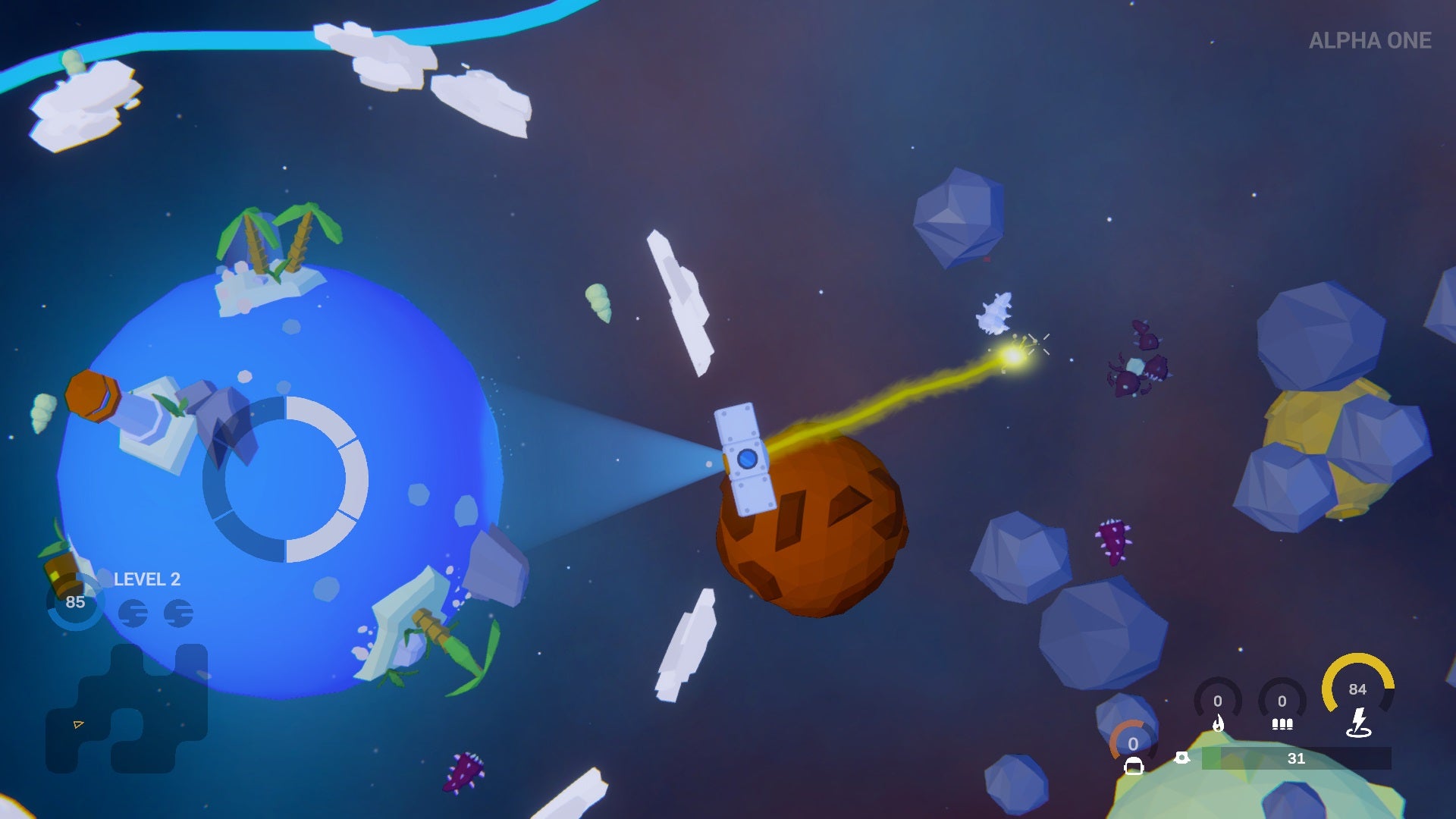 Space Scavenger is a neat DIY Spaceship builder with a free alpha