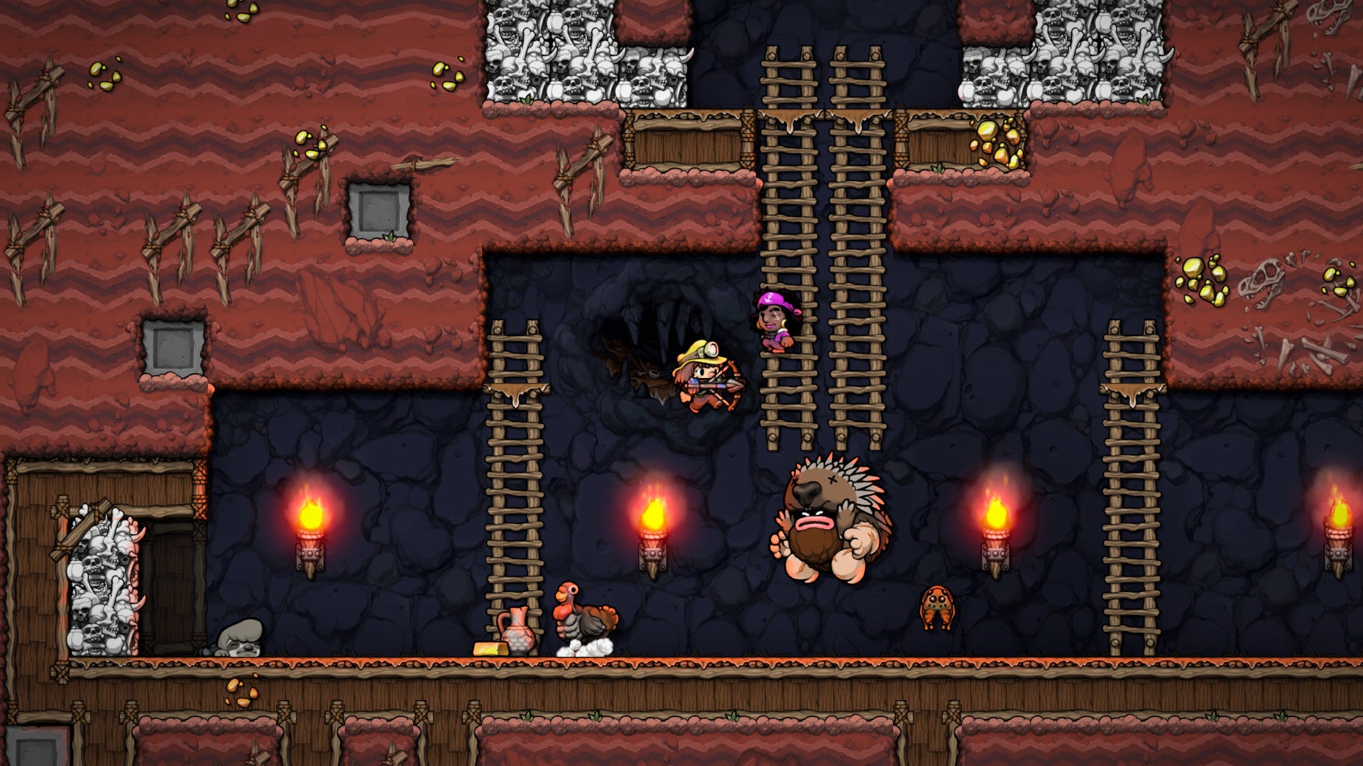 Spelunky 2's online co-op delayed