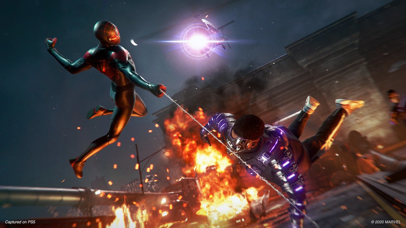 Here's a better look at Spider-Man: Miles Morales gameplay