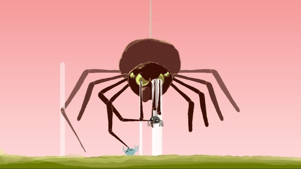 Your Whole Keyboard Controls One Sad Spider In Spidren