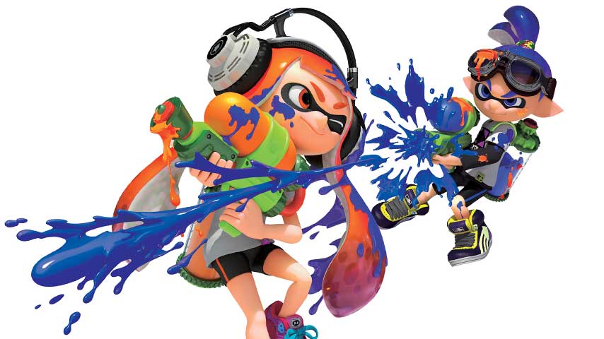 It's Pokemon Red vs Pokemon Blue in Splatoon's latest Splatfest