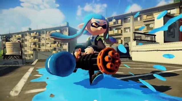 Soon you'll be able to make it rain ink in Splatoon