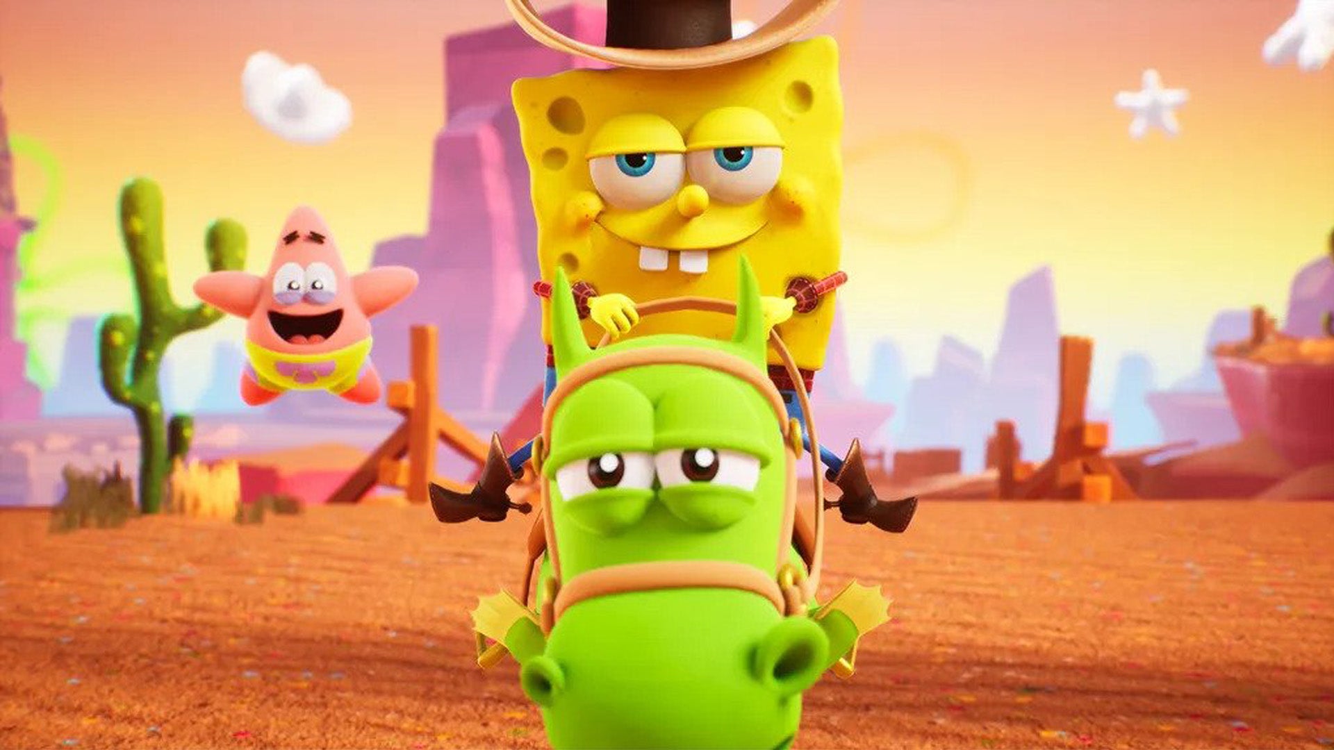 Playing SpongeBob SquarePants: The Cosmic Shake underwater — how hard could it be?