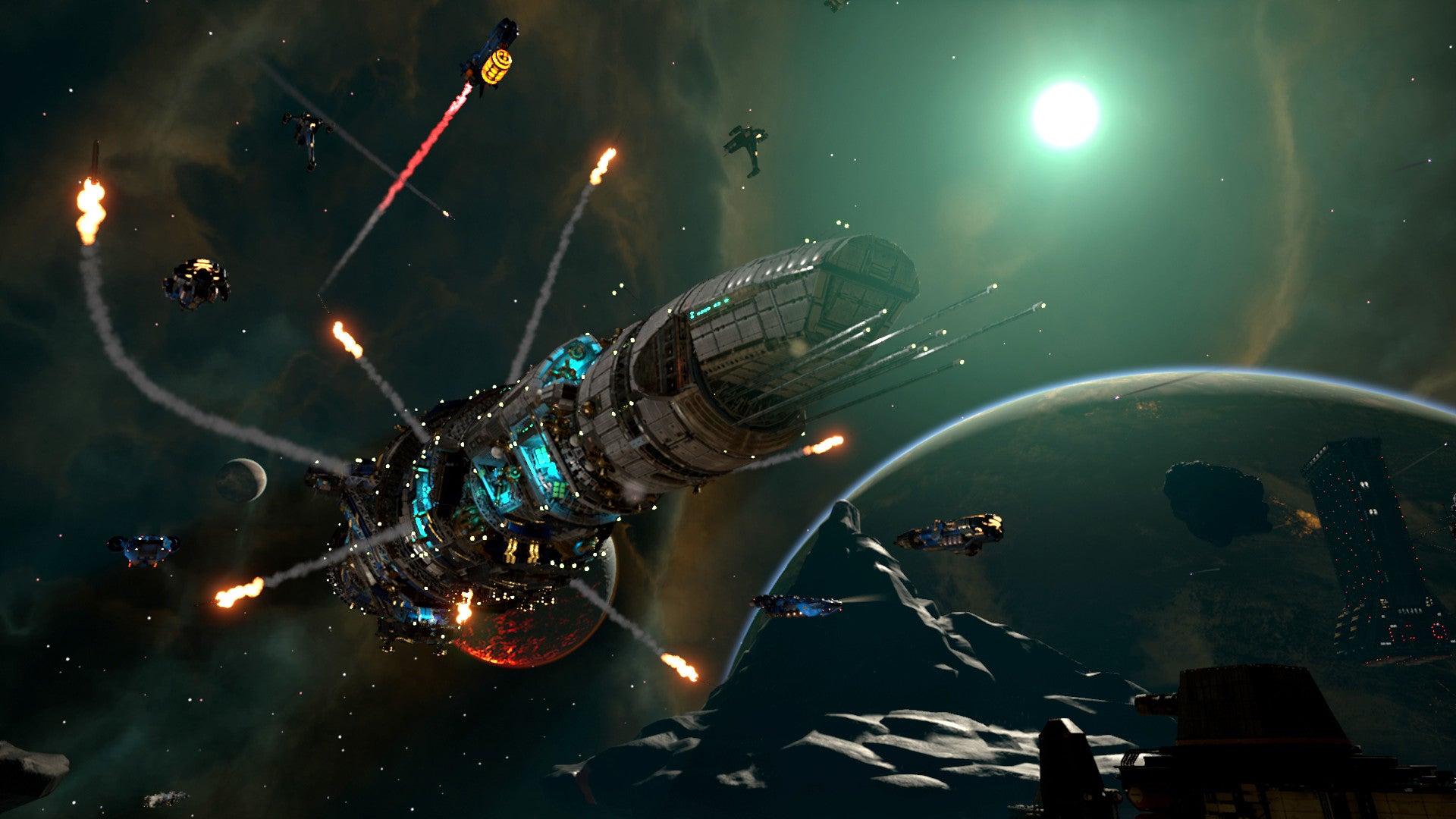 Fractured Space ending development