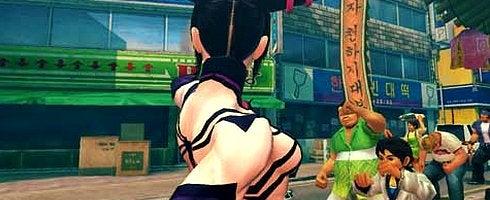 Super Street Fighter IV screens show stages