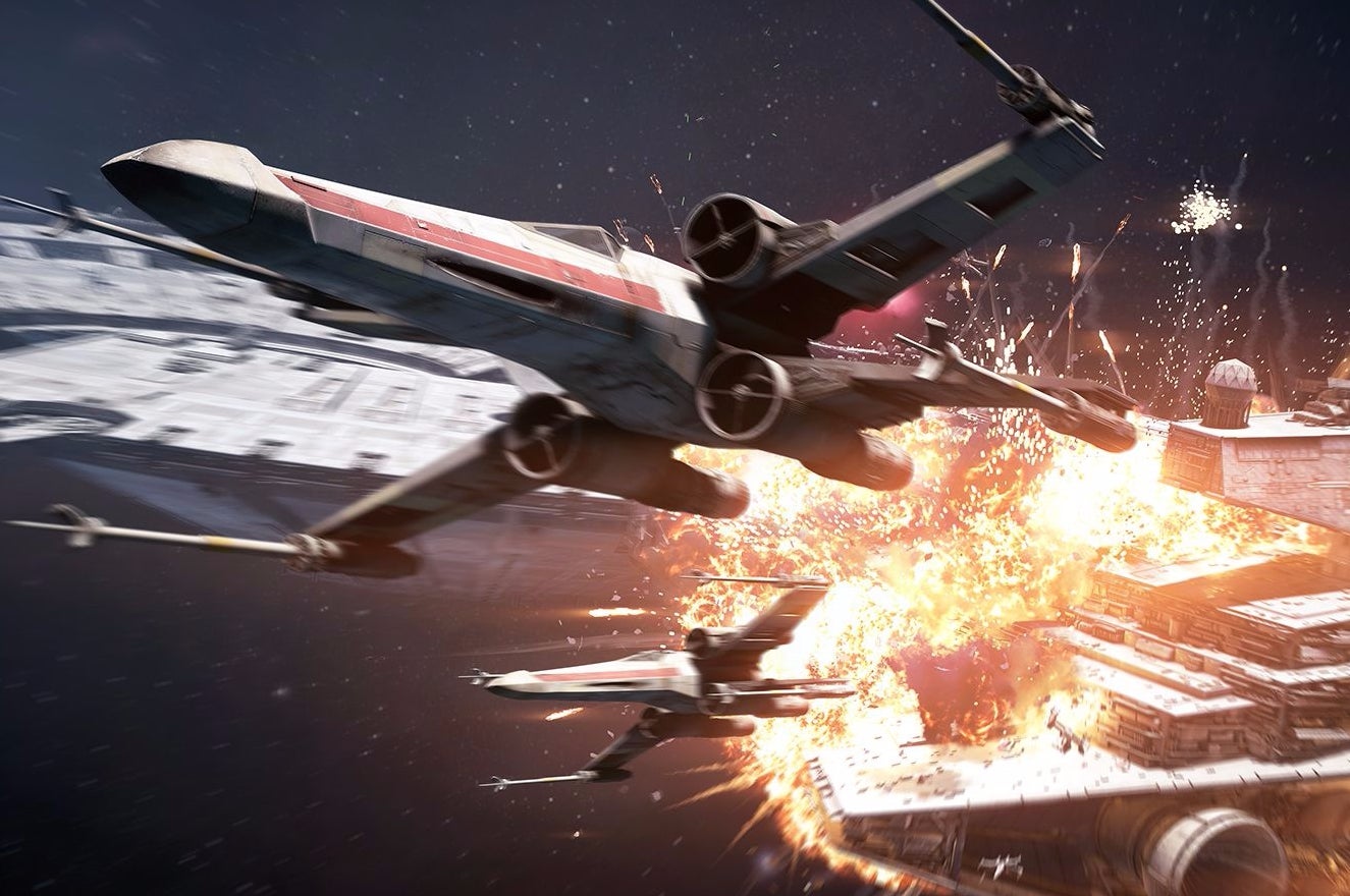 Star Wars Battlefront 2's space battles could do with a little George Lucas