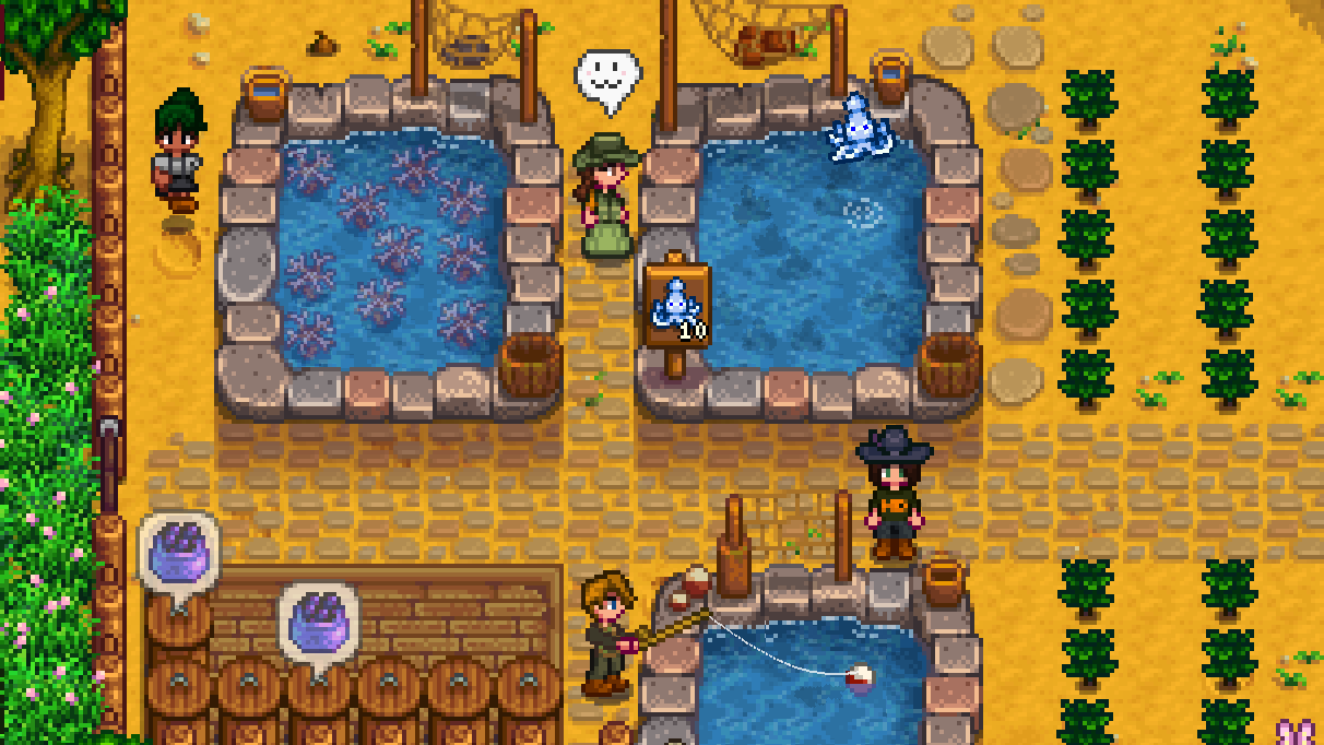 Stardew Valley introducing fish ponds in next update