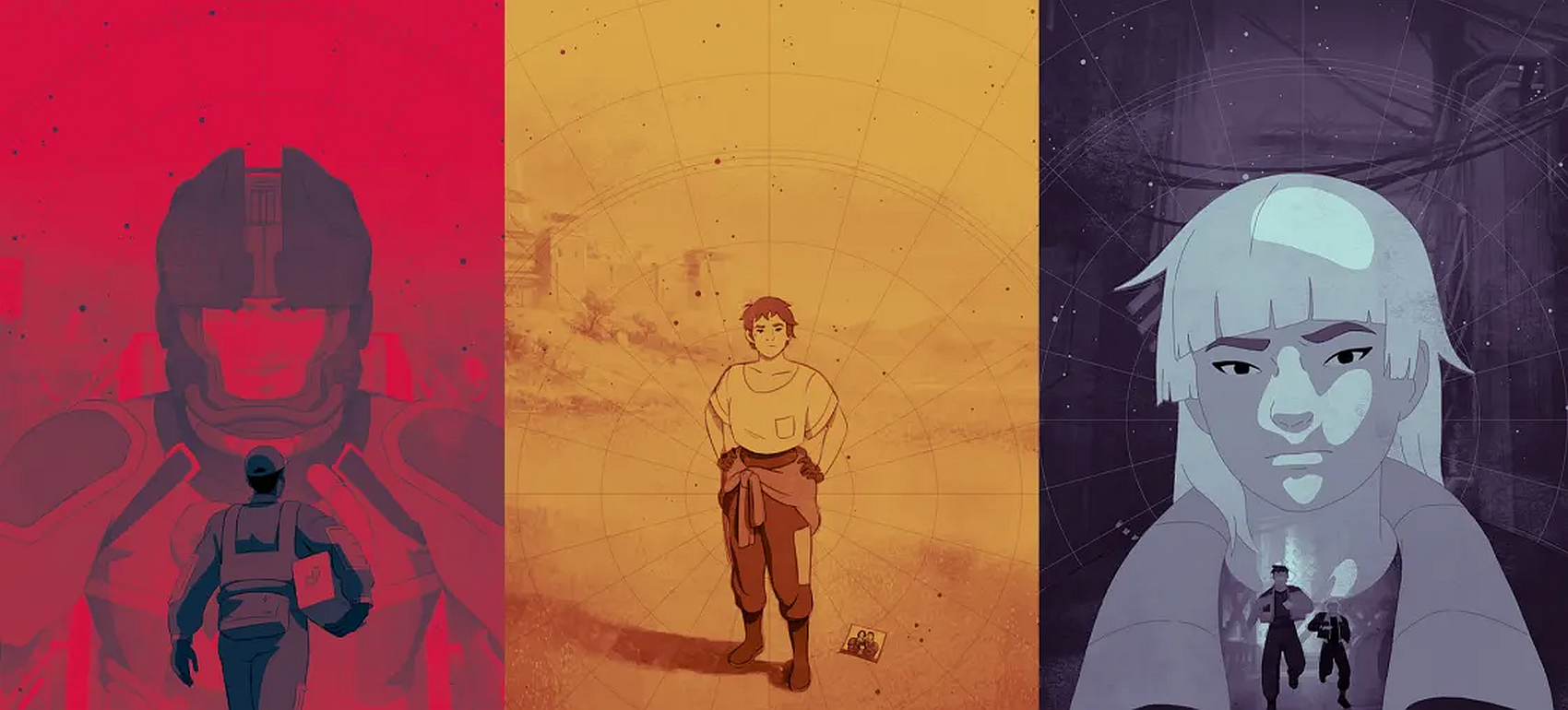 Starfield animated videos introduce you to three cities in the Settled Systems